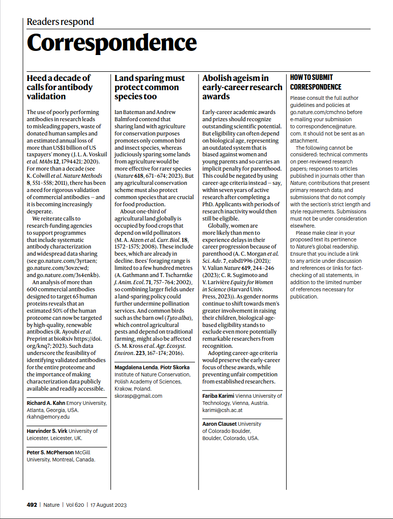 Heed a decade of calls for antibody validation